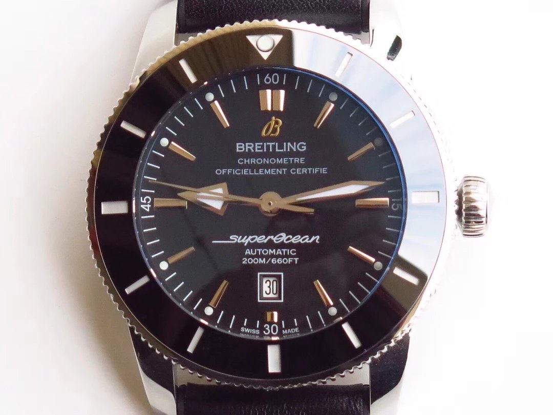 Replica Breitling Superocean II Black Dial