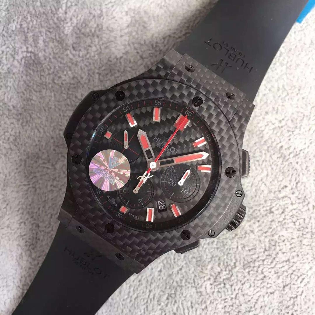 Replica Hublot Carbon Fiber Watch