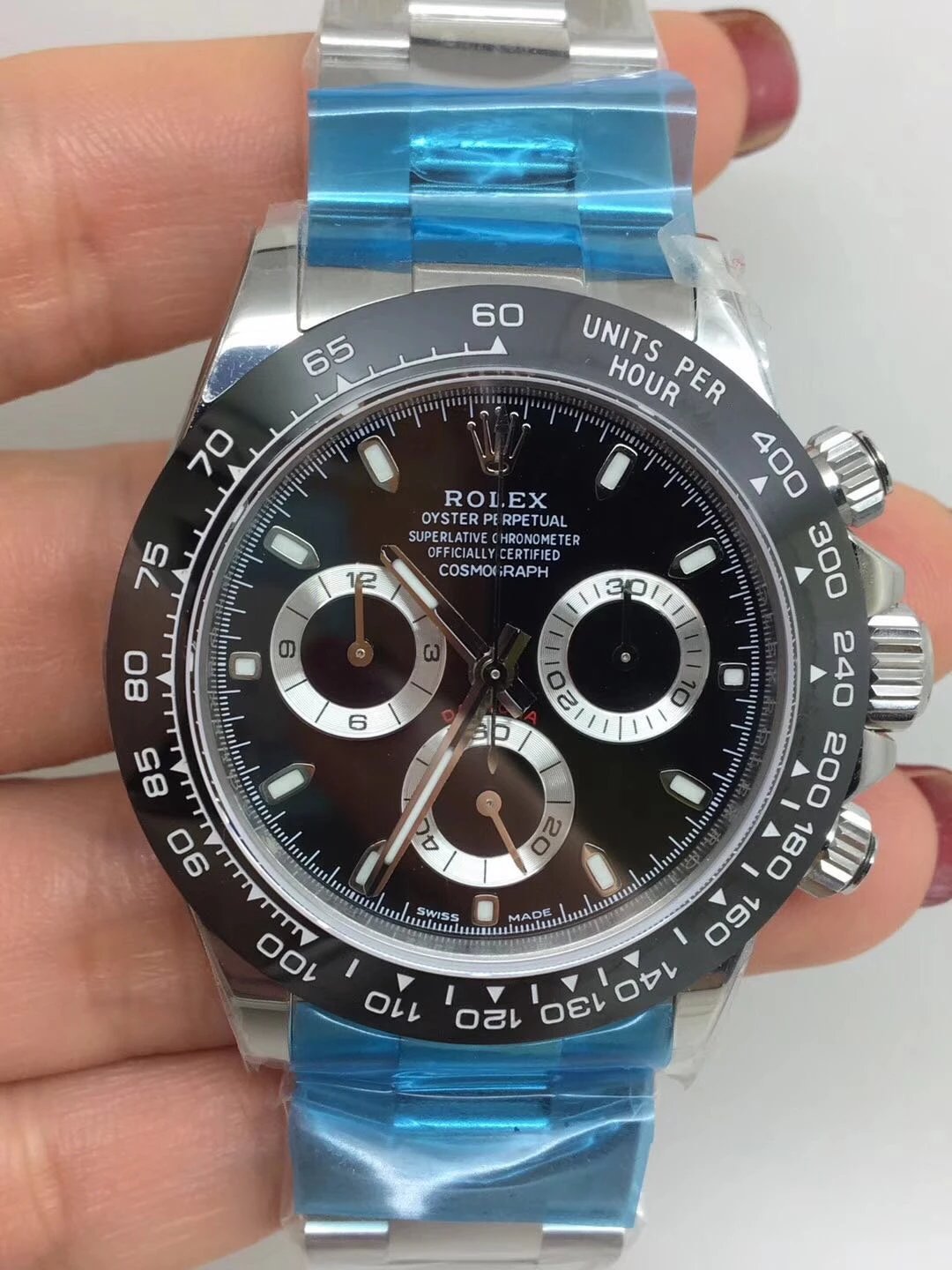 Noob Replica Rolex Daytona 116500 Ceramic Black_1