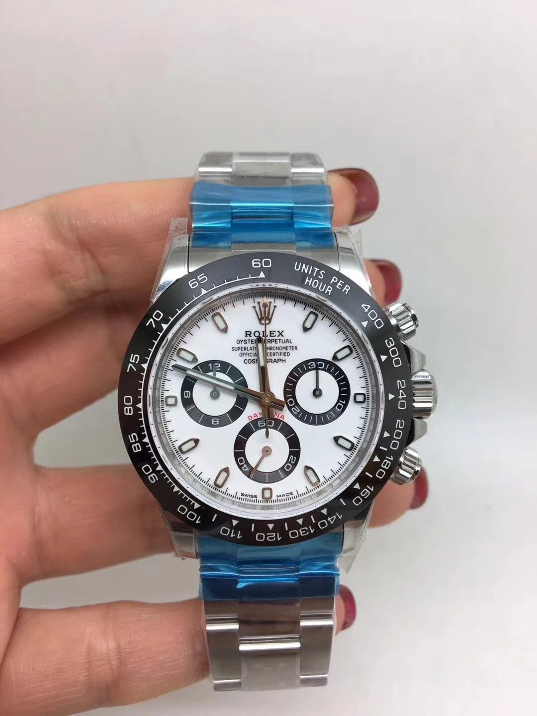 Noob Replica Rolex Daytona 116500 Ceramic White