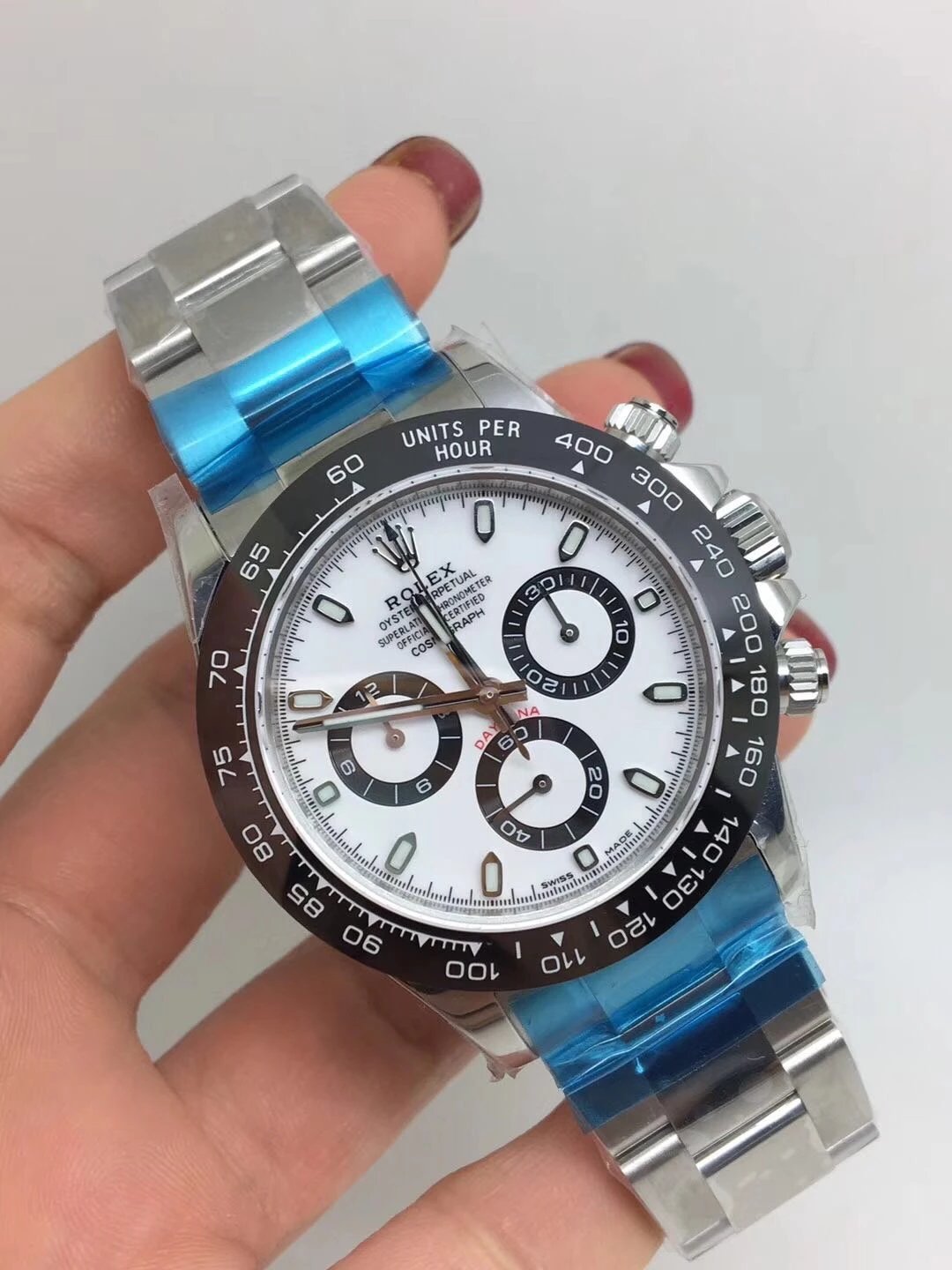 Noob Replica Rolex Daytona 116500 Ceramic White_2