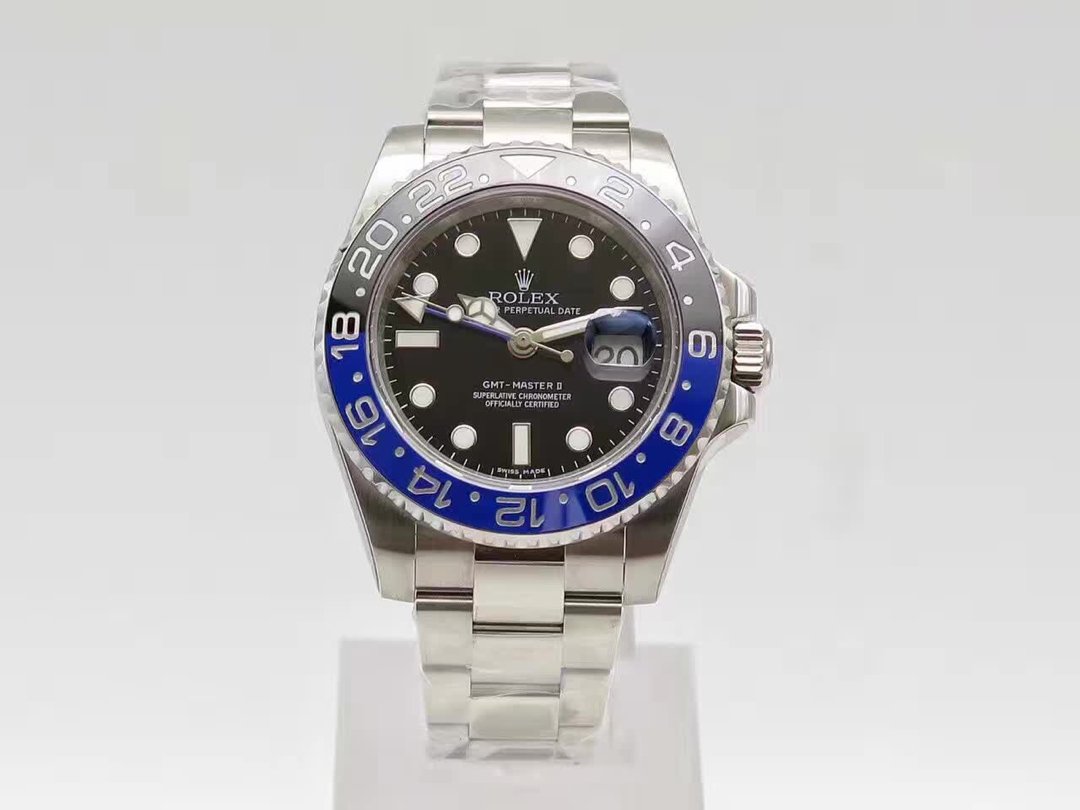 Noob V8 Replica Rolex GMT Master II 116710 BLNR