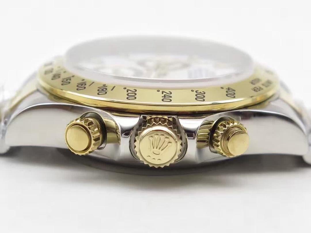 Replica Rolex Daytona Chronograph Buttons Gold