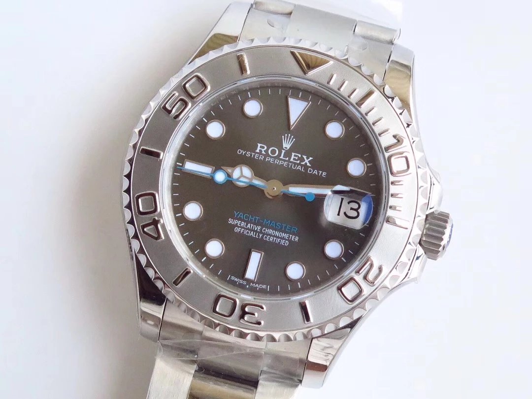 Replica Rolex YachtMaster 268622 Grey Dial