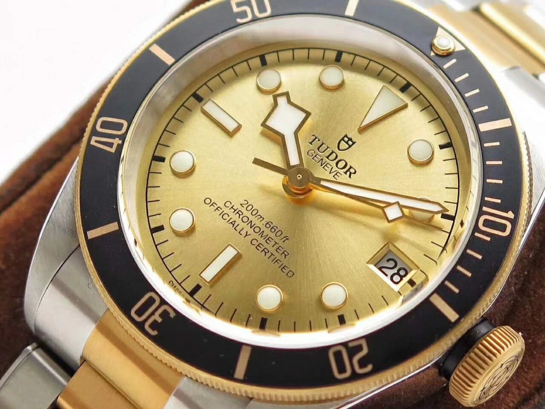 Replica Tudor Yellow Gold Two Tone Style
