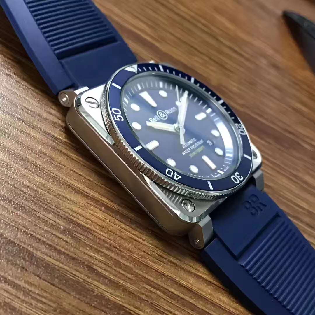 Replica Bell Ross BR03-92 Blue Bezel