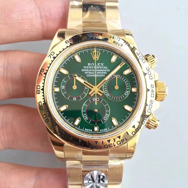 ARF Replica Rolex Daytona 116508LN Green