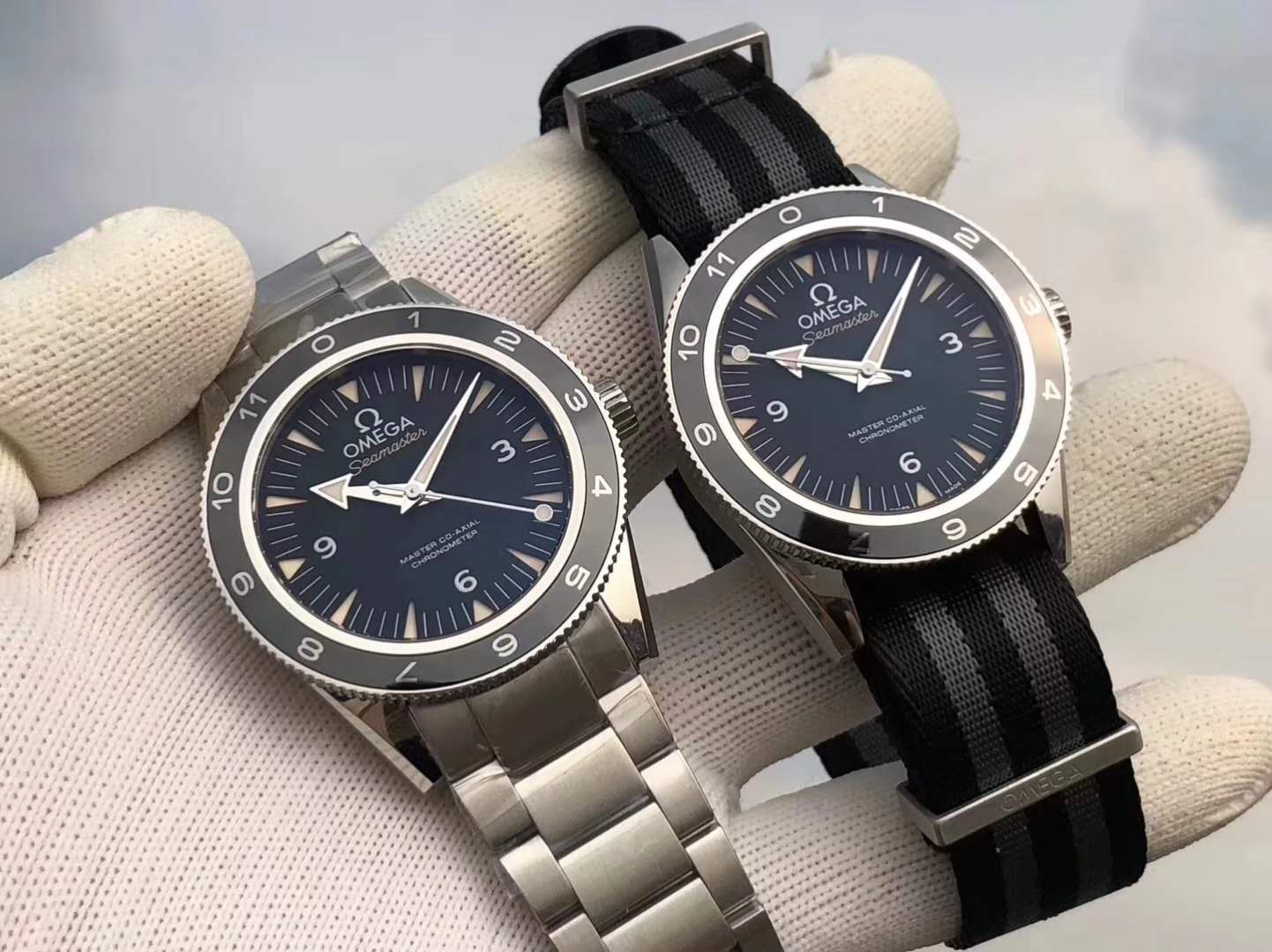 Omega Spectre Steel and Nato