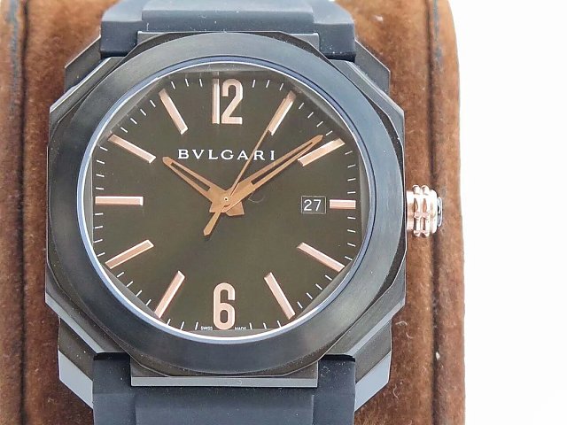 Replica Bvlgari DLC Black