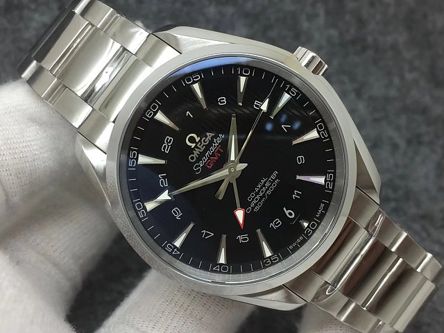 Replica Omega Aqua Terra GMT Dial