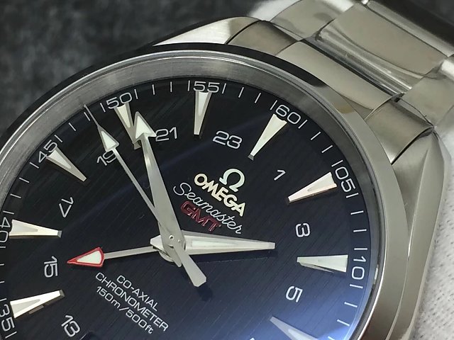 Replica Omega Aqua Terra Red GMT