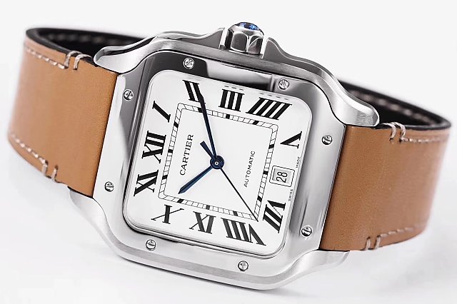 Cartier Santos 100 Steel Watch