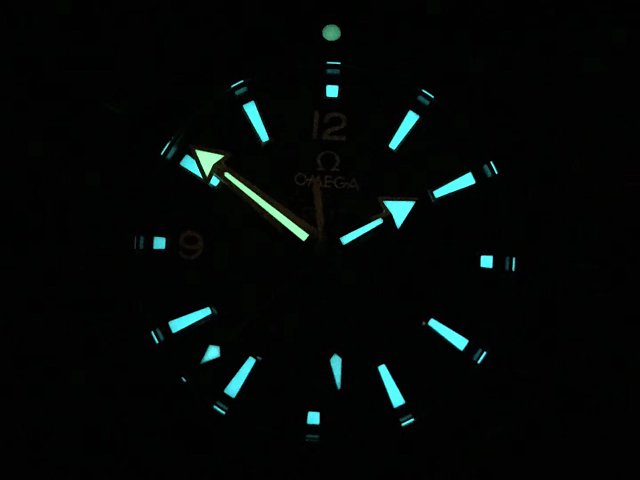 Omega Planet Ocean GMT Dial Lume