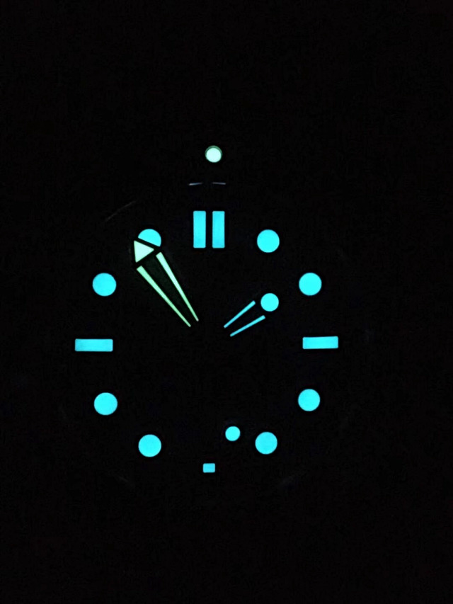 Omega Diver Grey Dial Lume