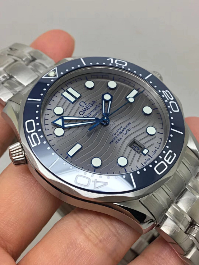 Omega Seamaster Blue Ceramic Bezel