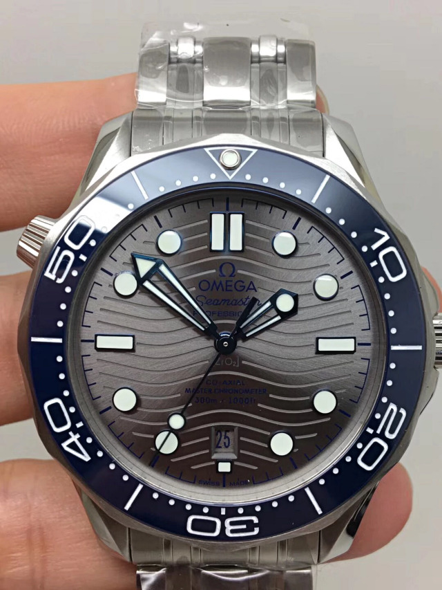 Replica Omega Seamaster Grey Dial