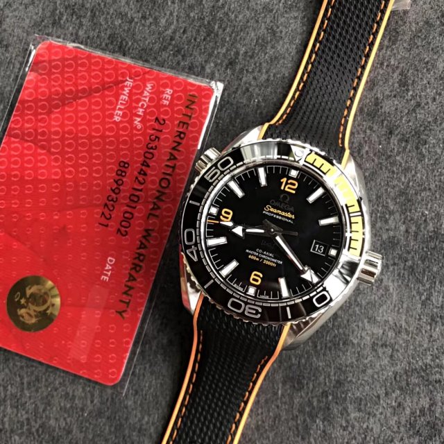 Replica Omega Planet Ocean 600m Orange Watch