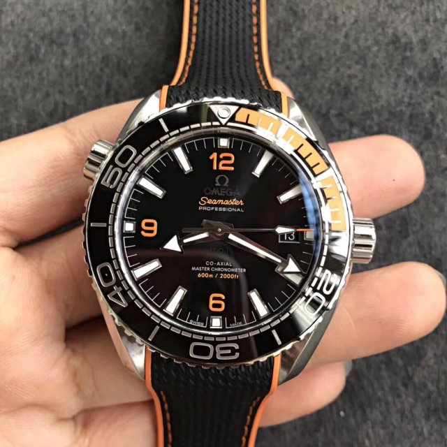 Replica Omega Planet Ocean 600m Orange