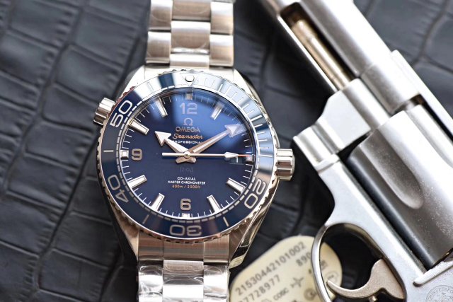 Replica Omega Planet Ocean Blue