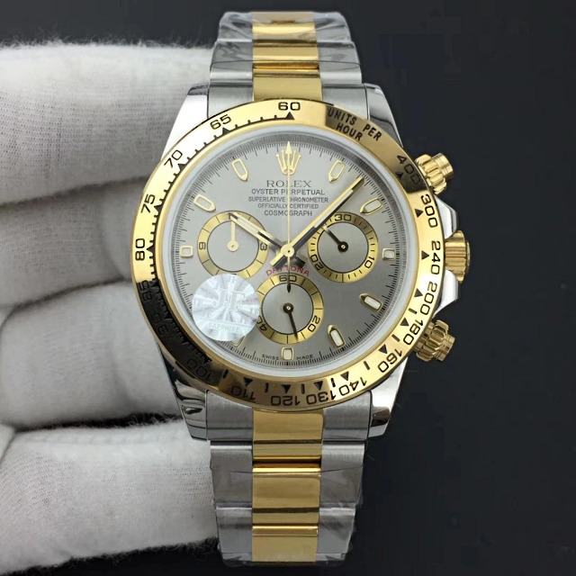 Replica Rolex Daytona Two Tone Grey Dial