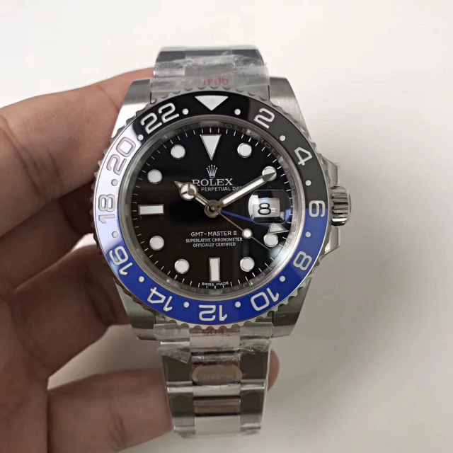 Replica Rolex GMT-Master II 116710BLNR Black Blue