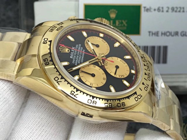 Replica Rolex Daytona Full Gold Watch