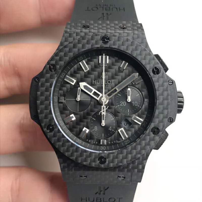 Replica Hublot Carbon Fiber Black