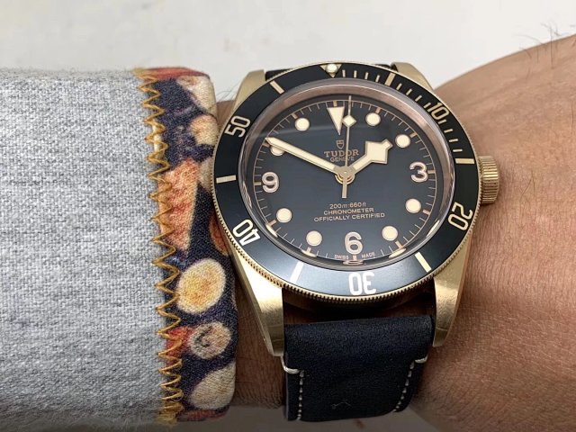 Tudor Black Bay Wrist Shot 1