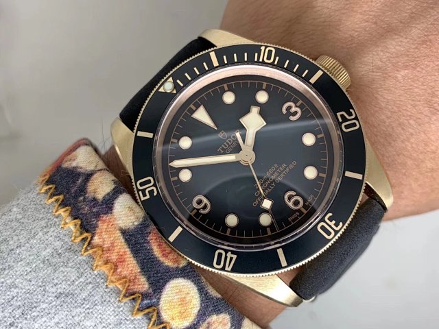 Tudor Black Bay Wrist Shot 2