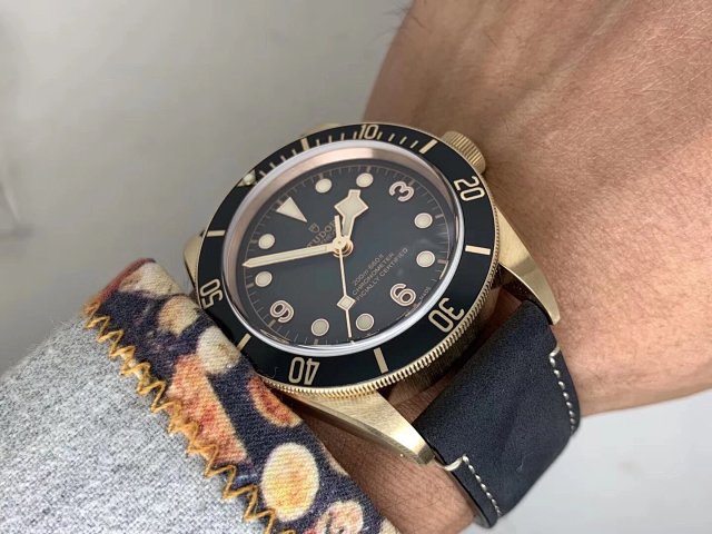 Tudor Black Bay Wrist Shot 5