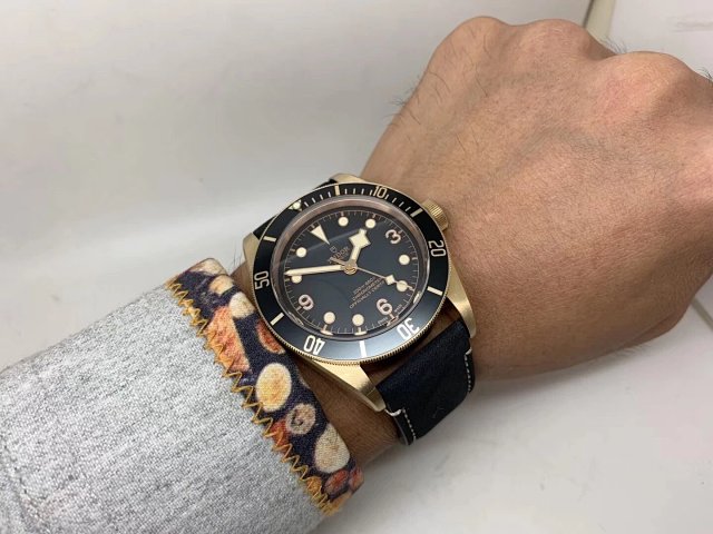 Tudor Black Bay Wrist Shot