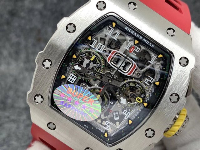 Richard Mille Crystal Skeleton Dial