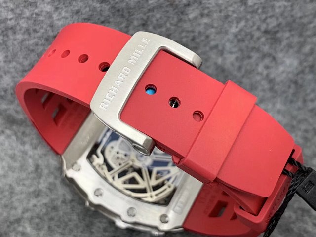 Richard Mille RM11-03 Red Rubber Strap