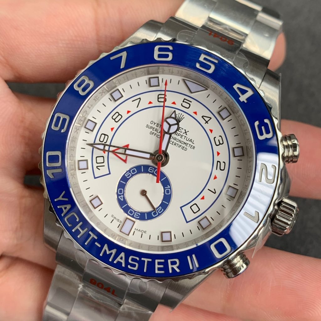 rolex yacht master ii fake vs real