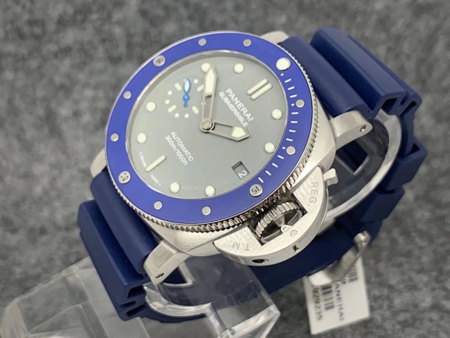 Replica Panerai Submersible Blue Ceramic