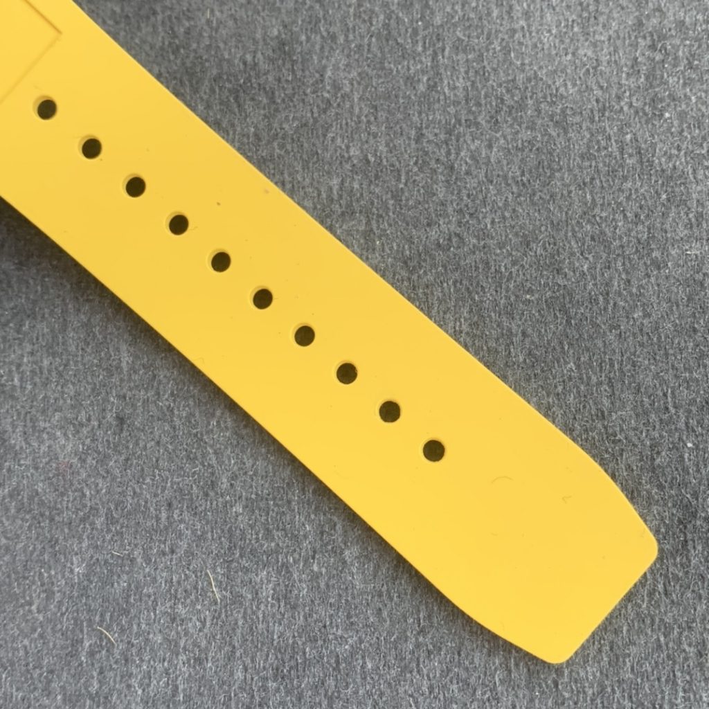 Richard Mille Yellow Rubber Strap