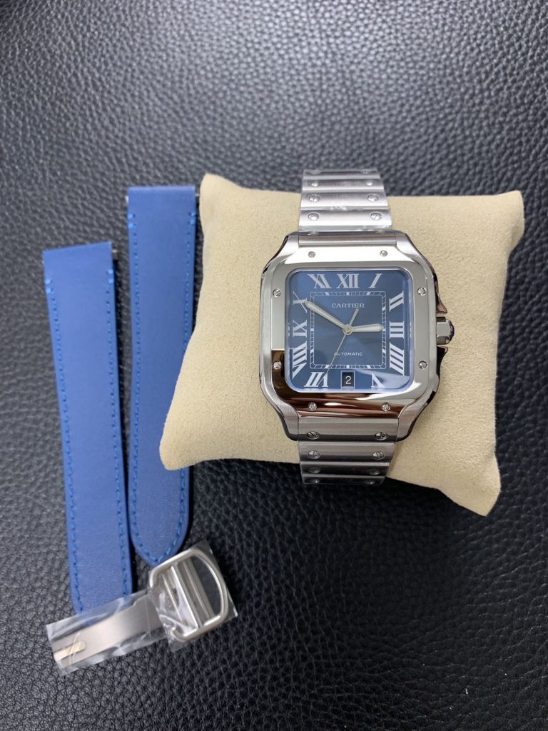 Replica Cartier Santos Blue