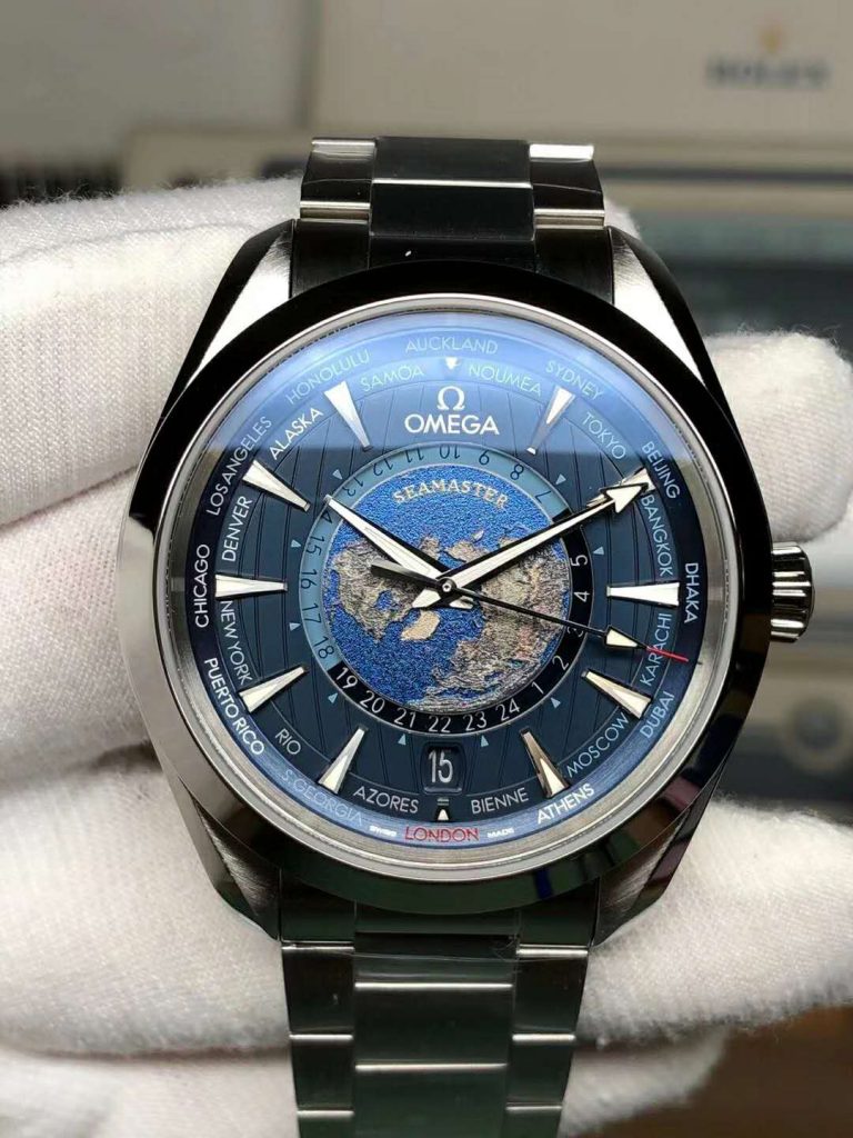 Replica Omega Seamaster Aqua Terra Worldtimer