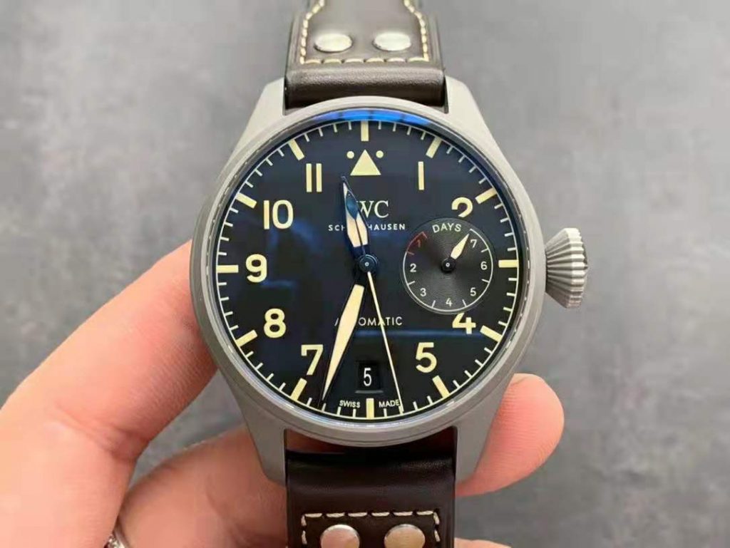 IWC 501004 Black Dial