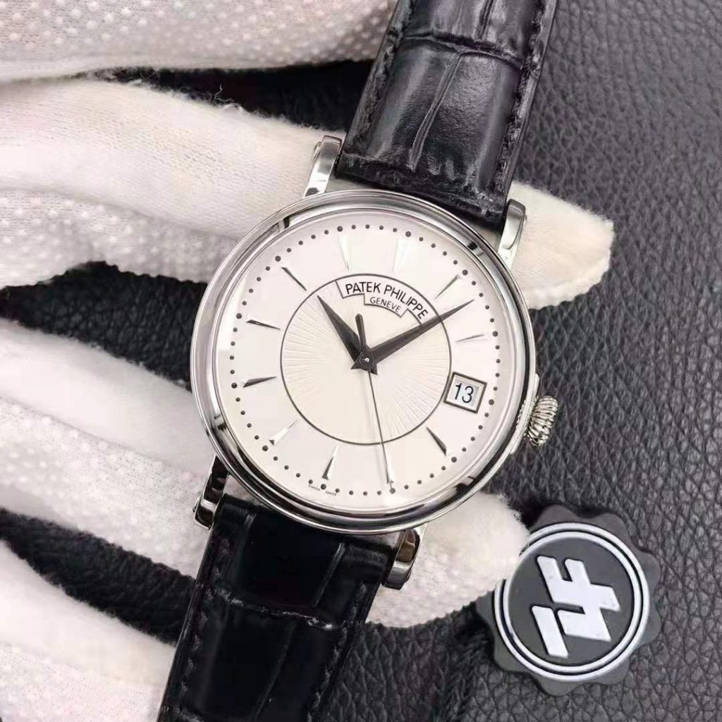 Replica Patek Philippe Calatrava White Dial