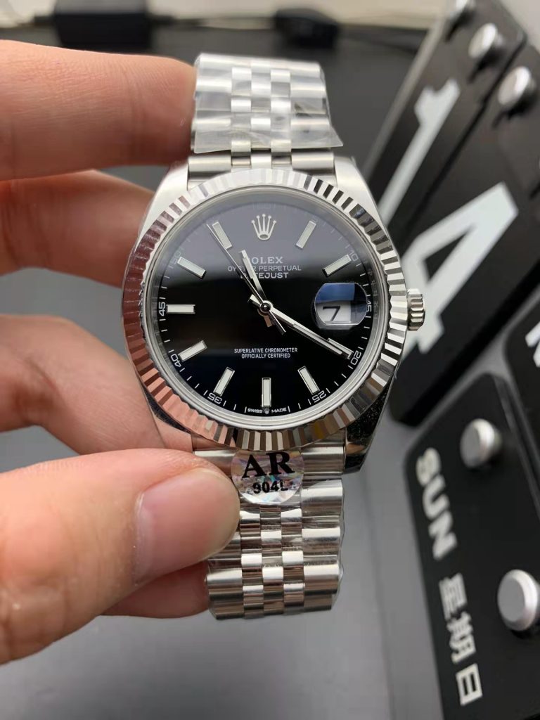 AR Replica Rolex Datejust Black