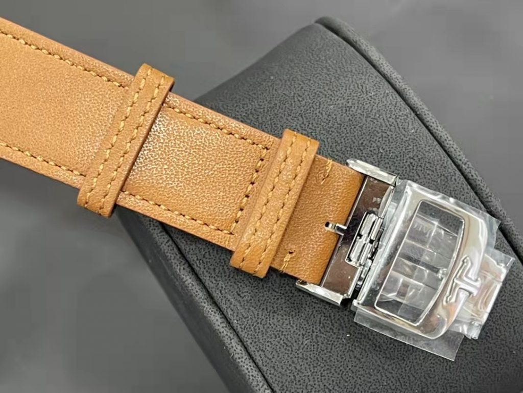 Replica Jaeger LeCoultre Master Control Brown Leather Strap