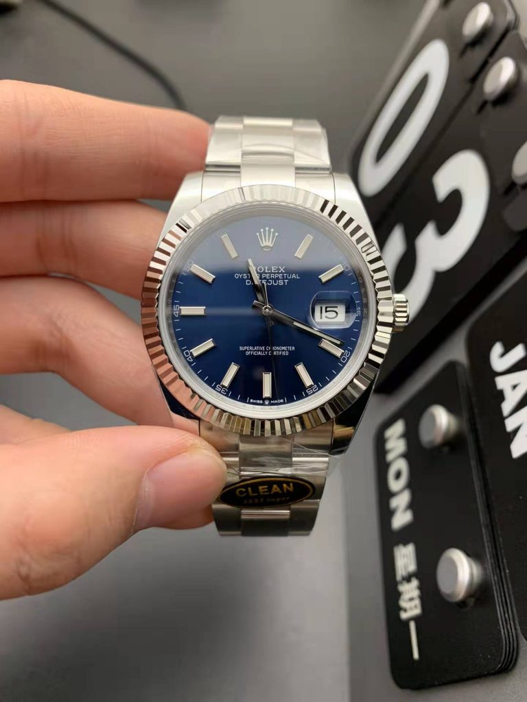 Clean Datejust II Blue