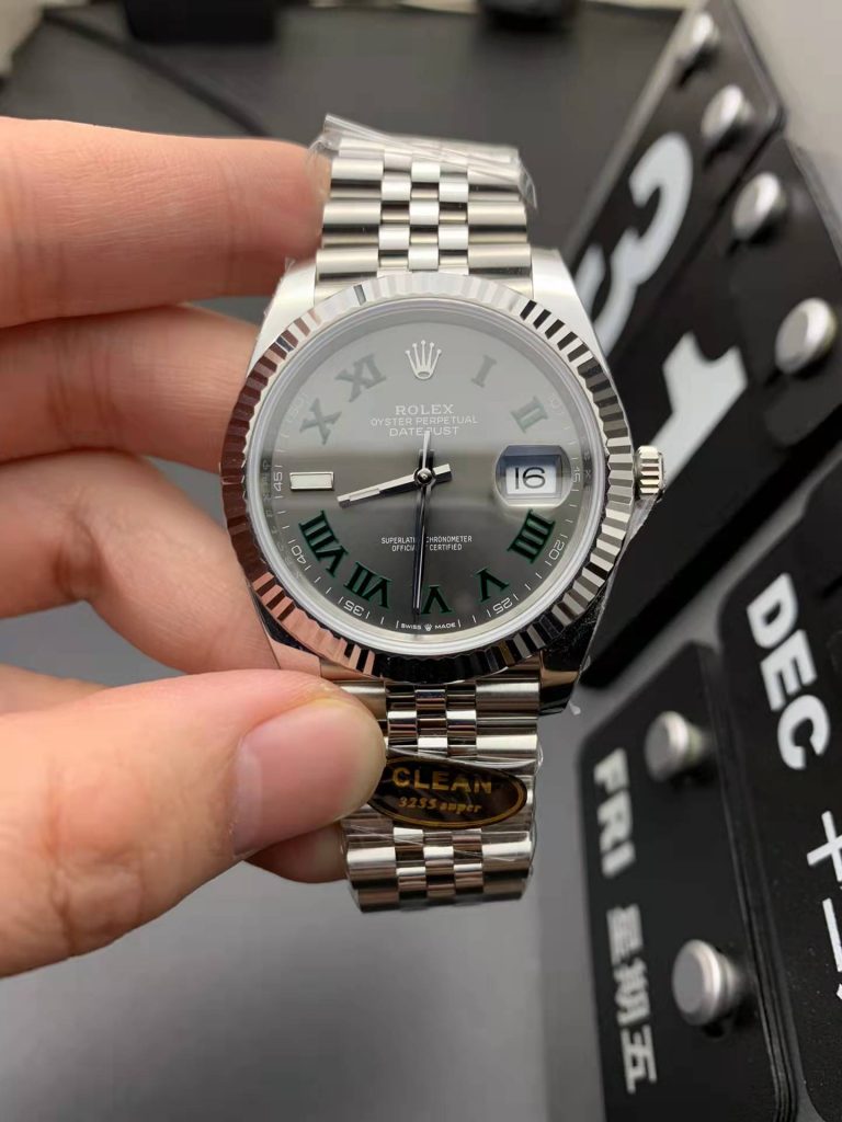 Clean Datejust II Green Rome