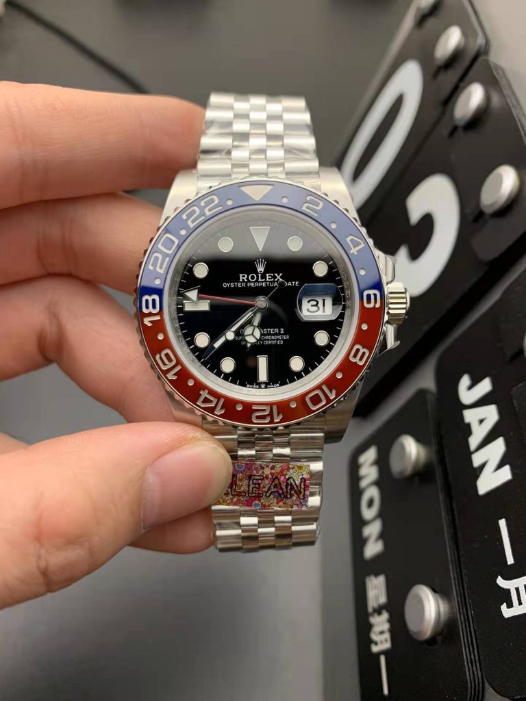 Clean GMT-Master II Pepsi Blue Red