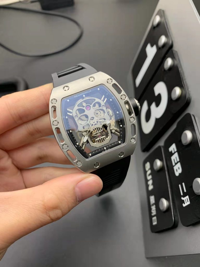 Replica Richard Mille Skull Tourbillon