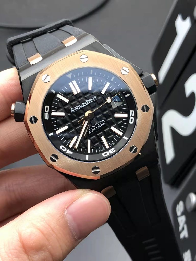 Audemars Piguet RO 15710 Rose Gold Bezel