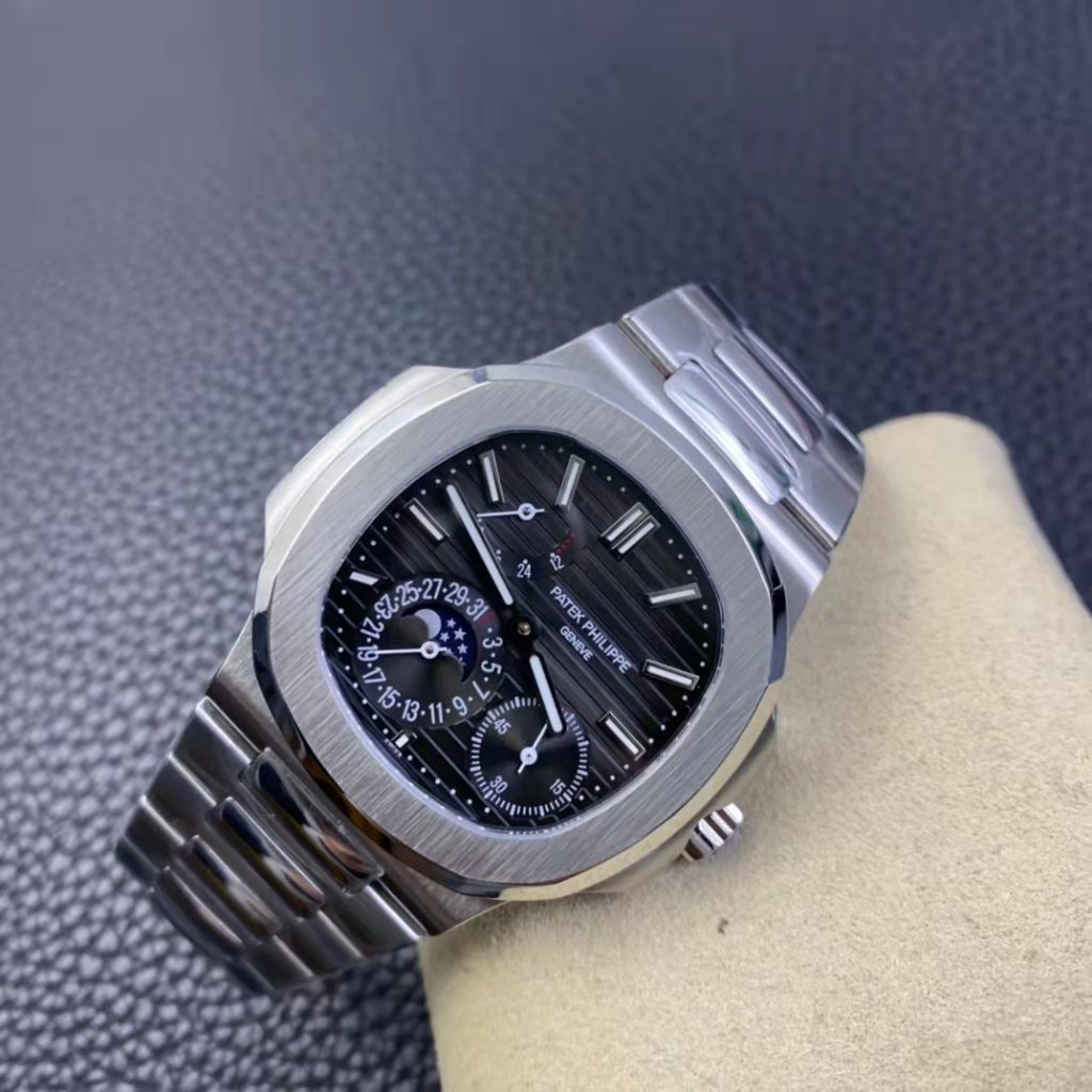 Replica Patek Philippe Nautilus Moon Phase Grey