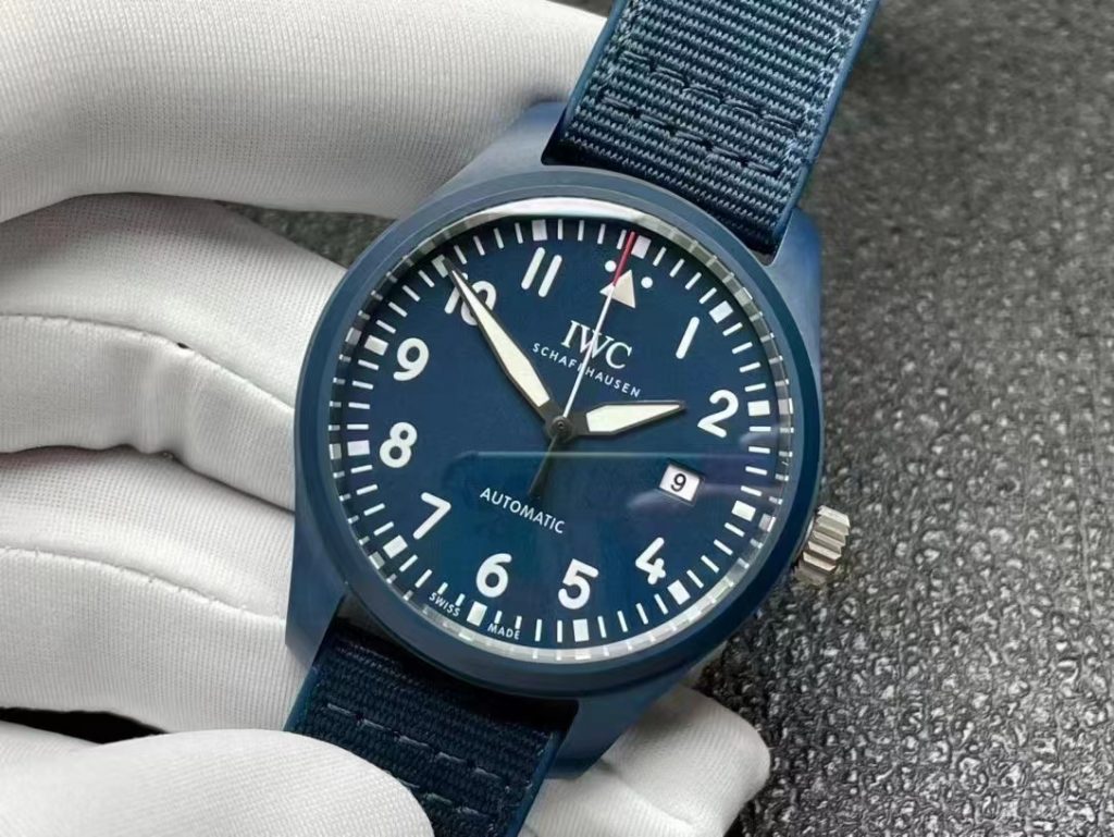 Replica IWC IW328101 Blue Dial