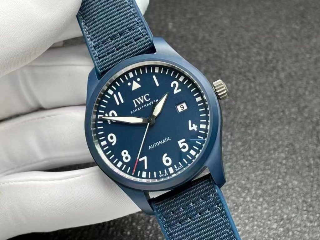 Replica IWC Mark XVIII Blue Ceramic